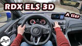 2022 Acura RDX – ELS Studio 3D 16speaker Sound System Review  51 Surround Demo [upl. by Ynettirb144]