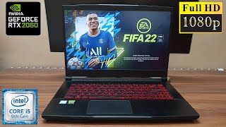 FIFA 22 PC Gameplay i5 9300H amp RTX 2060 [upl. by Liman]