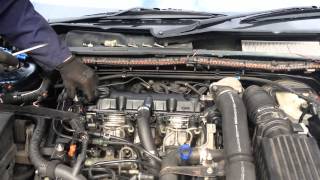 Rocker cover gasket replacement  Peugeot 406 20 HDi 110 [upl. by Atinuahs]