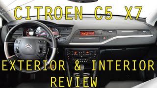 Citroen C5 X7  A Review  Part 2  Exterior and Interior [upl. by Roinuj]