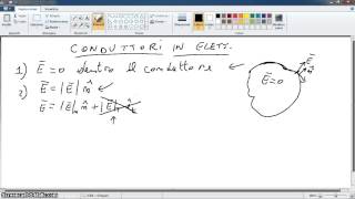 Videolezione fisica 2 parte 43conduttori in elettrostatica parte 1 [upl. by Acnoib]