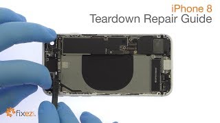 iPhone 8 Teardown Repair Guide  Fixezcom [upl. by Nuawd]