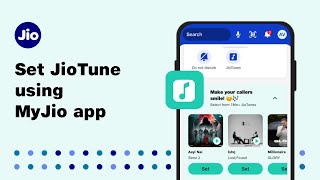 How to set JioTune using MyJio App [upl. by Gretta]