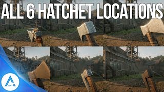 Red Dead Redemption 2 Weapon Locations  All 6 Unique Hatchets [upl. by Hagar]