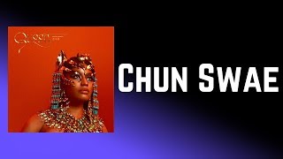 Nicki Minaj  Chun Swae Lyrics feat Swae Lee [upl. by Nnaasil]