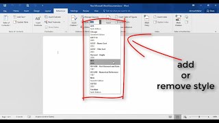 How to Add Bibliography Style Vancouver IEEE Reference Harvard to Microsoft Word Last Update [upl. by Naik191]