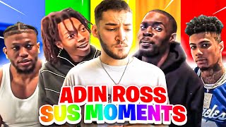 Adin Ross SUS MOMENTS 😂🌈 Pt 2 Ft BLUEFACE SHECK WES LIL TECCA ZIAS [upl. by Tadio]