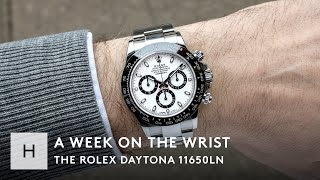 Rolex Daytona A Look Behind The Hype  A Week On The Wrist [upl. by Coucher716]