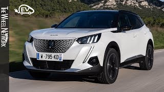 2020 Peugeot e2008 GT Electric SUV Driving Interior Exterior  Pearlescent White [upl. by Azila428]