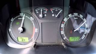 Škoda Octavia 19TDI 81kW  acceleration 0196 kmh HD [upl. by Nauht]