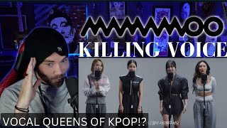 Metal Vocalist  MAMAMOO KILLING VOICE  REACTION [upl. by Annaitsirhc567]