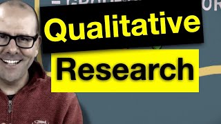 Qualitative research methods [upl. by Hayarahs]