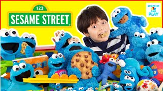 Cookie Monster Sesame Street Toys Collection [upl. by Niveg]