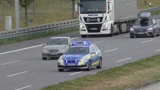 Autobahnpolizei bremst Verkehr [upl. by Secilu]