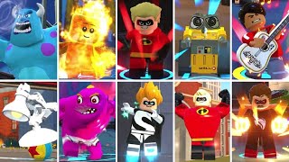 Character Super Moves in LEGO The Incredibles [upl. by Oisangi]