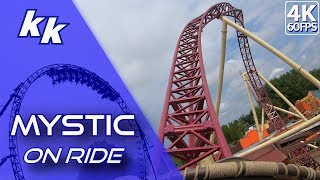 Mystic Walibi RhôneAlpes 2019 On ride4K 60 fps [upl. by Granoff]