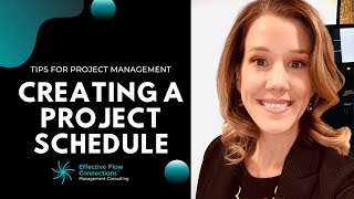 Creating A Project Schedule In Smartsheet  Tips For Project Management [upl. by Nagud]