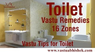 Toilet Vastu Remedies in 16 Zones  Learn Vastu  Vaastu tips for Bathroom [upl. by Tjaden]