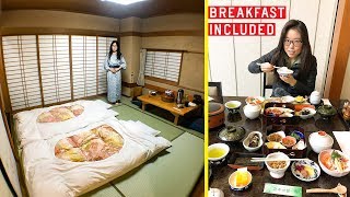 Traditional Japanese RYOKAN TOUR [upl. by Kennan85]