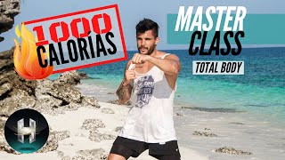 Quemar 1000 calorías en UNA HORA 💥  Rutina TOTAL BODY en casa  Master Class [upl. by Larkin]