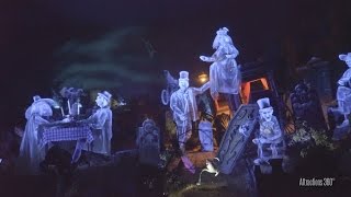 4K Tokyo Disneyland Haunted Mansion Ride 2016 [upl. by Samp377]