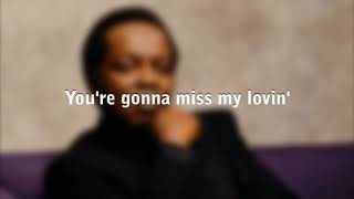 Lou Rawls  You ll Never Find with LYRICS [upl. by Inanuah]