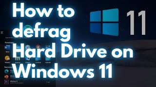 How to defrag Hard Drive on Windows 11 [upl. by Ettennej]