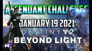 Ascendant Challenge January 19 2021  Solo Guide  Destiny 2  Corrupted Eggs amp Lore Locations [upl. by Rehpotsirk]