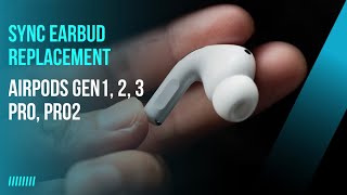 How To Pair and Sync a Replacement LEFT or RIGHT Side Earbud on Apple AirPods PRO [upl. by Cathey2]