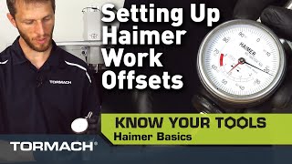 Basic CNC  Setting Up the Haimer Work Offset for Efficient Machining [upl. by Nicolea]