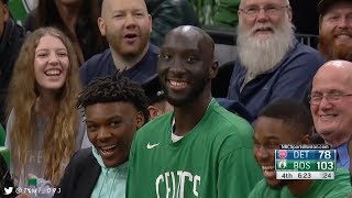 Tacko Fall FULL Coverage vs Detroit Pistons 12202019 [upl. by Olbap]