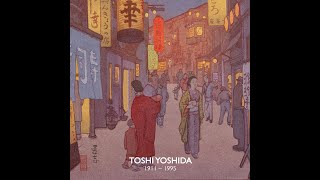 Ukiyoe woodblocks prints by Toshi Yoshida Animated video [upl. by Ocsisnarf191]