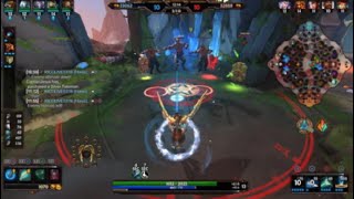 Smite Conquest Horus Solo Gameplay  4v5 Game Thanatos Jungle Quit [upl. by Sorel907]