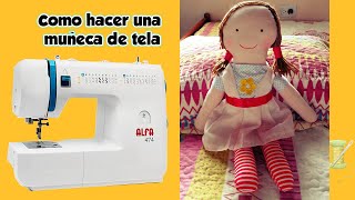 COMO HACER UNA MUÑECA DE TELA FÁCIL [upl. by Scrivens970]