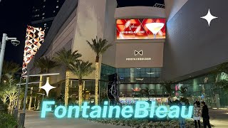 FontaineBleau Las Vegas Tour [upl. by Nwahshar]