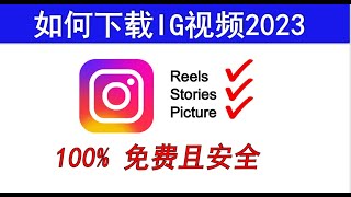 1分钟学会下载Instagram视频和故事 [upl. by Aileve]