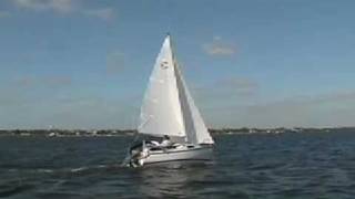 Sailing the ComPac Legacy 16 mini cruiser [upl. by Leirbag]