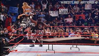 Dudley Boyz Smashed Stacy Keibler Through the Table [upl. by Esmeralda]