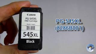 How to Refill Canon PG545XL 8286B001 Black Ink Cartridge [upl. by Worrell617]