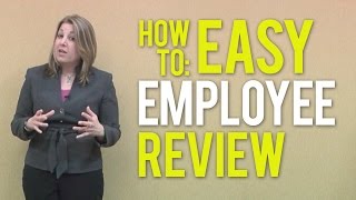 Employee Performance Review  An Easy HowToGuide [upl. by Porcia36]