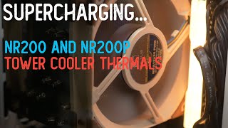 Cooler Master NR200 Optimizing Air Cooling Thermals Part II Higher TBP GPUs and the NR200P [upl. by Heilman917]