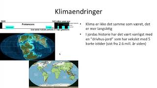 Naturfag  Drivhuseffekten global oppvarming og klimaendringer [upl. by Backler]