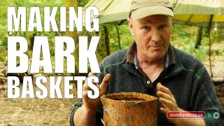 Making Bark Baskets [upl. by Solberg]