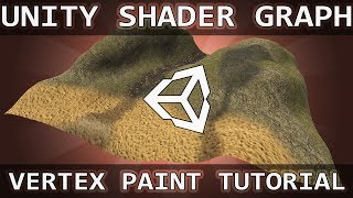 Unity Shader Graph Vertex Painting Shader [upl. by Eerrehs743]