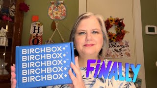 BIRCHBOX SEPTEMBER FINALLY ARRIVES [upl. by Ardnik551]