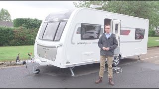 The Practical Caravan 2018 Elddis Affinity 574 review [upl. by Neret596]