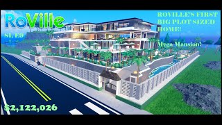 ROVILLE BUILD TOUR ROBLOX THE UTOPIA PALM 2 M [upl. by Nafets]