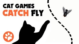 CAT GAMES ★ CATCH FLY ON THE SCREEN for cats [upl. by Charmain]