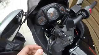 Ninja 250R 20082012 Gear indicator install Aliexpress or Gipro [upl. by Ashby]