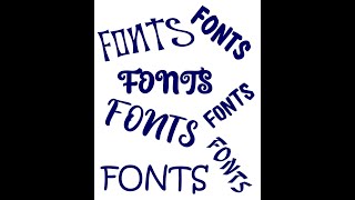 Downloading Extra Fonts to use in Canvas workspace [upl. by Etnoj]